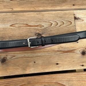 COACH Black Genuine Leather Belt Sz 38